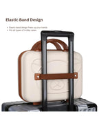 Kid's Vanity/Travel Bag with Lock, Strap & Zipper