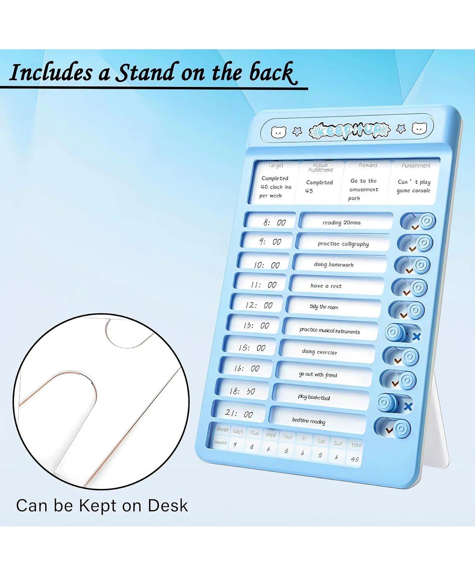 Habit Tracker for Kids and Adults