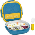 Tedemei Lunch Locker Bento Box, 3 Compartment (550 ml)