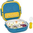 Tedemei Lunch Locker Bento Box, 3 Compartment (550 ml)