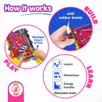 Hand - Held Mini Pinball Game | 6 - 14 years | Screen Free Play