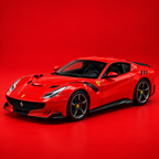 Ferrari F12tdf 1:64 Diecast Model Car | Bburago – Red