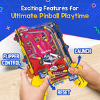 Hand - Held Mini Pinball Game | 6 - 14 years | Screen Free Play