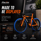 Premium 1:10 Scale Die-Cast Bicycle Toy With Realistic Design, Movable Pedals and Sturdy Metal Construction