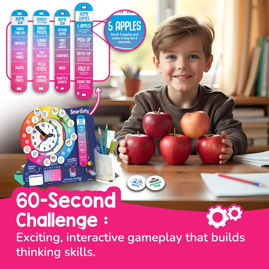 Interactive Clock | 6 - 14 years | DIY STEM Construction Toy