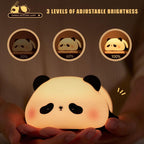 Lazy Panda Silicone Night Light