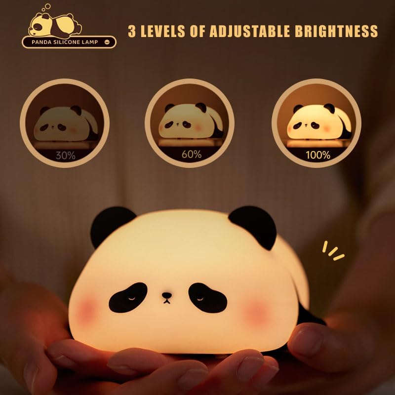 Lazy Panda Silicone Night Light