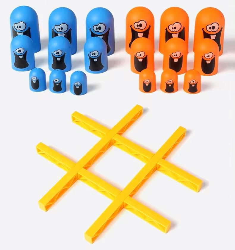 Tic Tac Toe Gobble Stack Mind Challenging Strategy Game