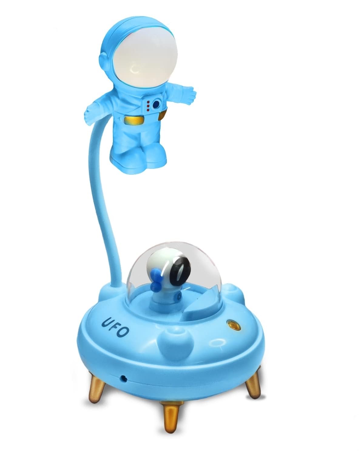 UFO Space Desk Lamp, Astronaut LED Night Light