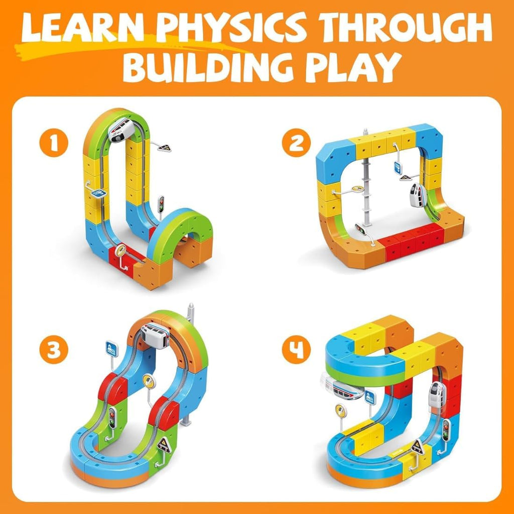 Electric Train Track Set 51 PCS