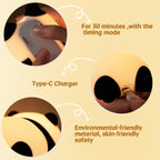 Lazy Panda Silicone Night Light