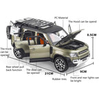 Defender Diecast Metal Car Model 1:24