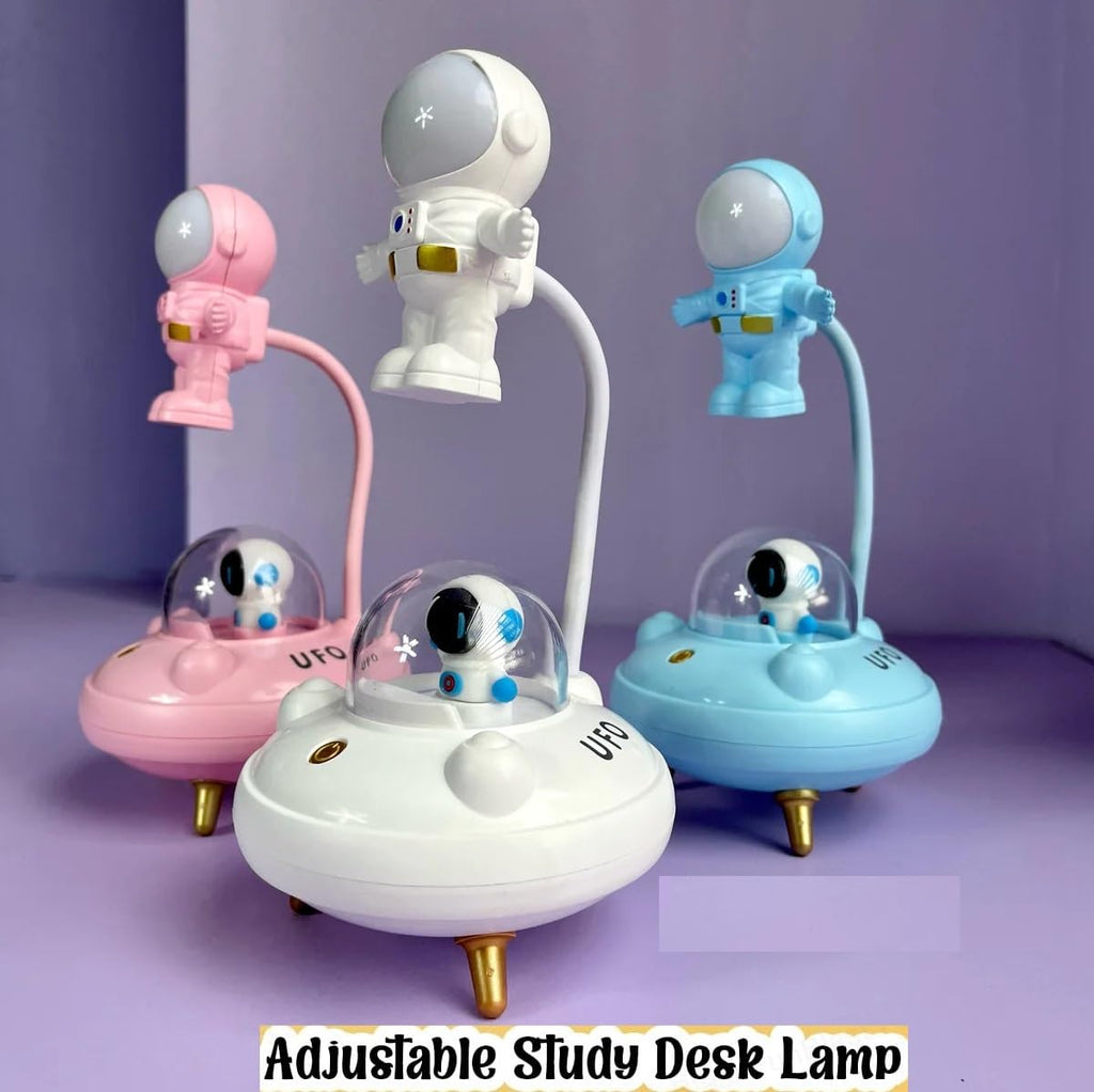 UFO Space Desk Lamp, Astronaut LED Night Light