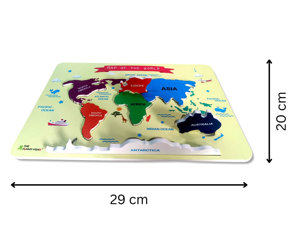 World Map Block Puzzle