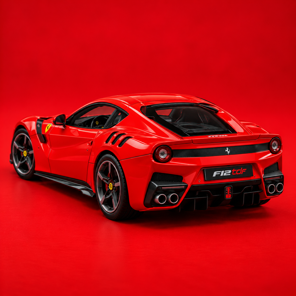 Ferrari F12tdf 1:64 Diecast Model Car | Bburago – Red