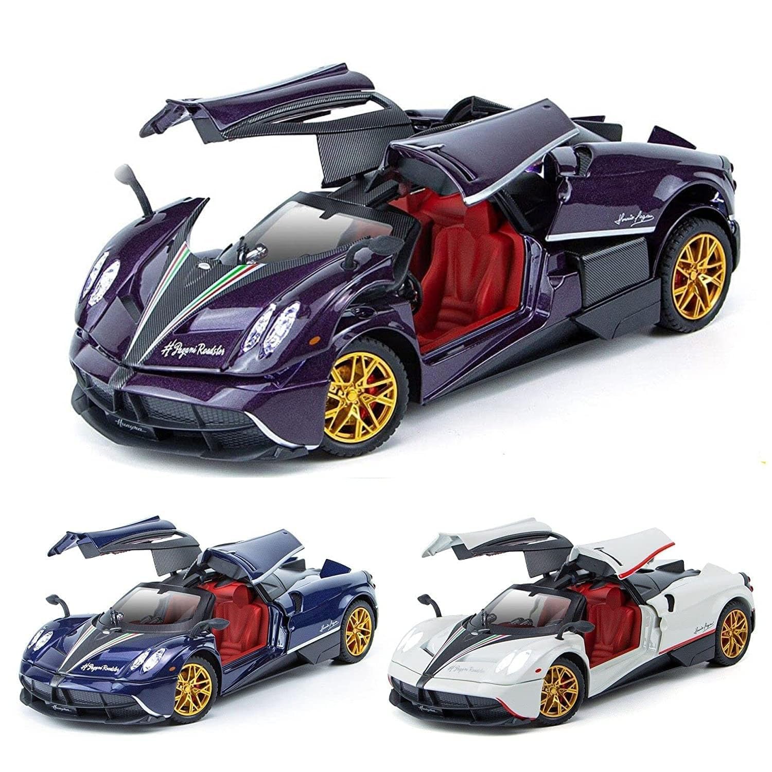 PAGANI HUAYRA SPORTS | 1:24 Scale | Big Size Diecast model Alloy Metal