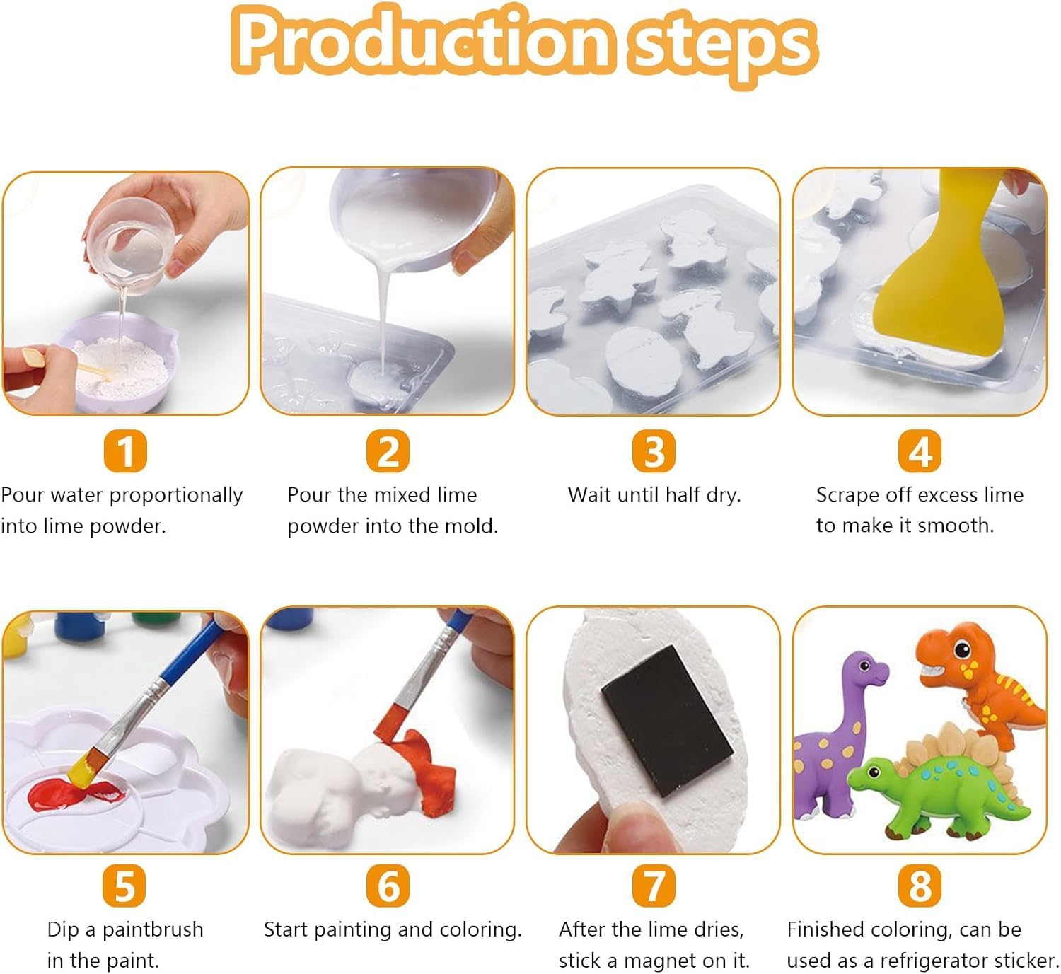 DIY 3D Mould and Paint Kit for Kids