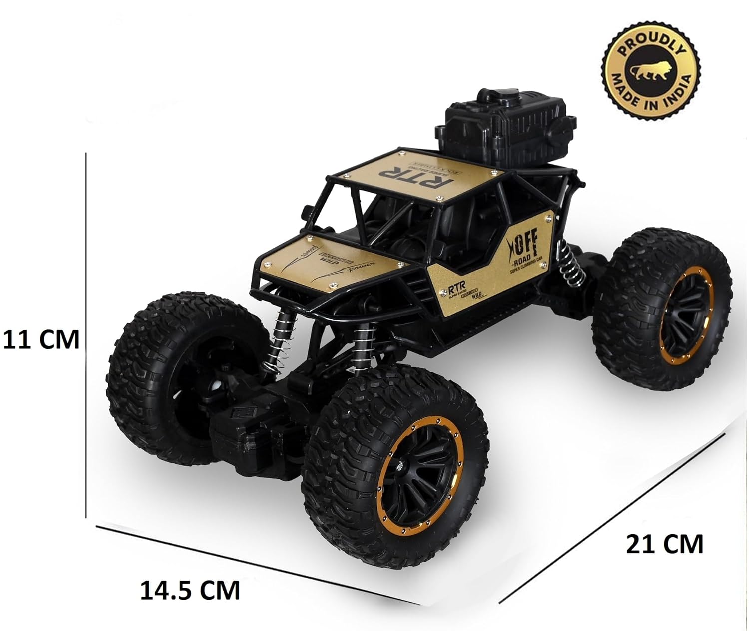 Remote Control Rock Crawler 1:18