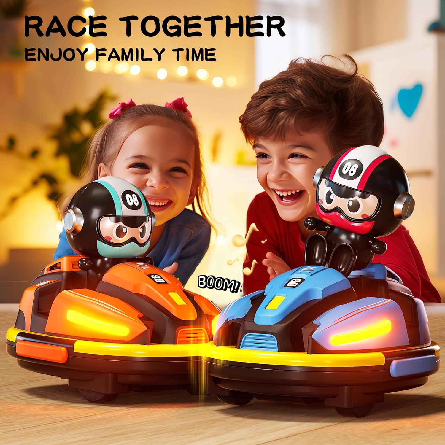 RC Bumper Cars Set for 2 Players