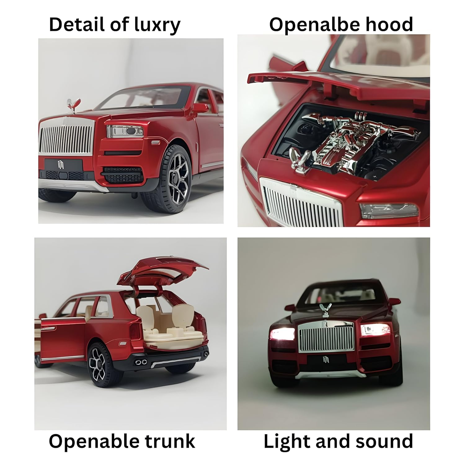 Rolls Royce Cullinan Diecast Scale Model Car
