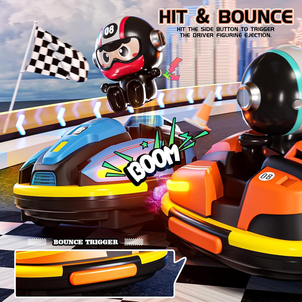 RC Bumper Cars Set for 2 Players
