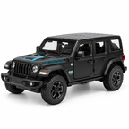 Rastar Jeep Wrangler Rubicon 4xe 1:24 Scale Diecast Model – Black