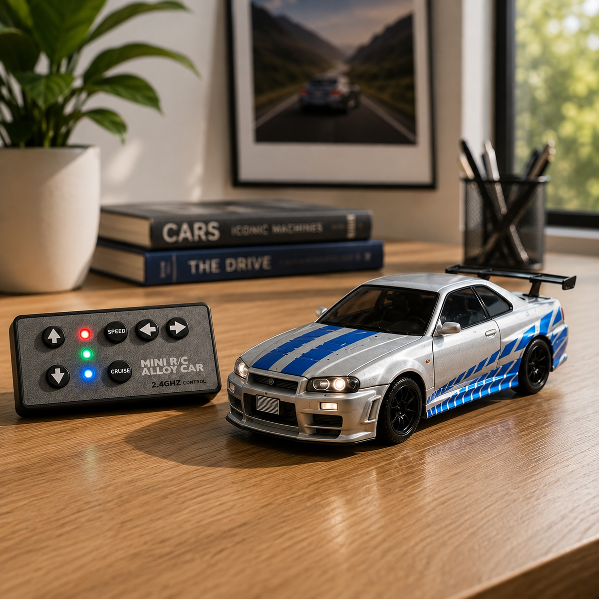 Yegao Mini RC Car 2.4GHZ, 1:64 Scale, Full Proportion Four-wheel Drive Drift Car