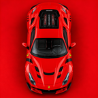 Ferrari F12tdf 1:64 Diecast Model Car | Bburago – Red