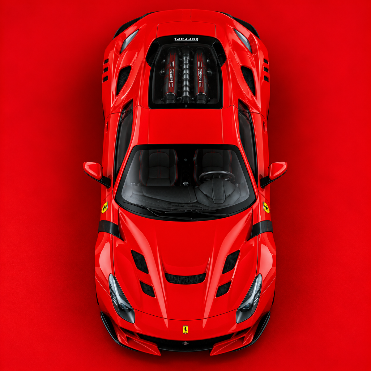 Ferrari F12tdf 1:64 Diecast Model Car | Bburago – Red