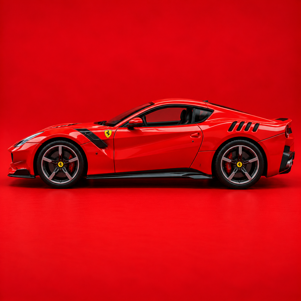 Ferrari F12tdf 1:64 Diecast Model Car | Bburago – Red