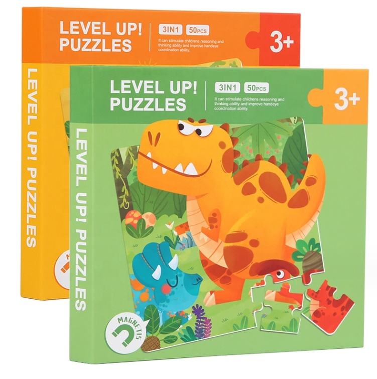 3-in-1 Magnetic Puzzle for Kids