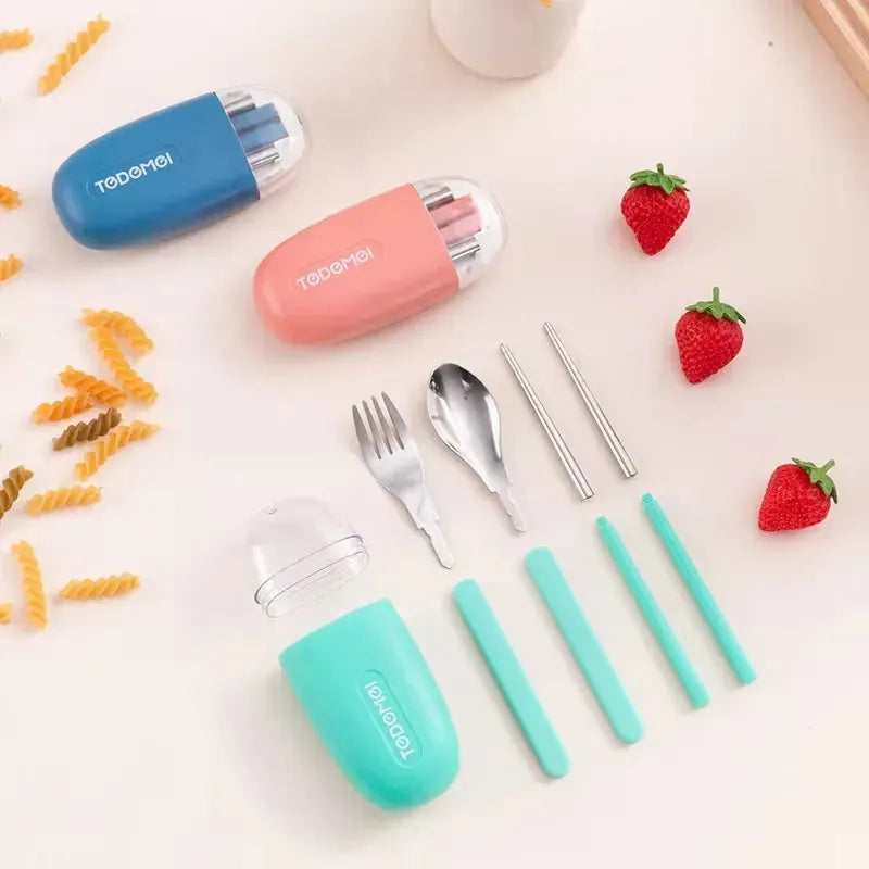 Tedemei Wanderlust Cutlery Kit, Set of 3 pcs