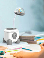 Rocket Desk Lamp, LED Table Lamp and a Pencil Sharpener