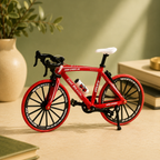 Premium 1:8 Scale Die-Cast Bicycle Toy With Realistic Design, Movable Pedals and Sturdy Metal Construction
