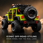 Alloy Metal 1:24 Diecast Cars for Kids, Openable Doors, Light & Engine Sound