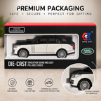 1:24 Authorized Range Rover SUV Diecast Model Car