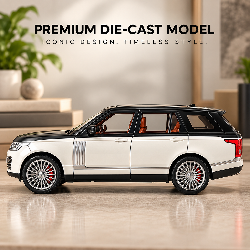 1:24 Authorized Range Rover SUV Diecast Model Car