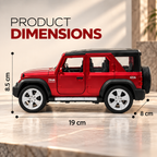 Thar Rox Diecast Models Alloy Toy Car Openable Doors with Sound & Light Pull Back