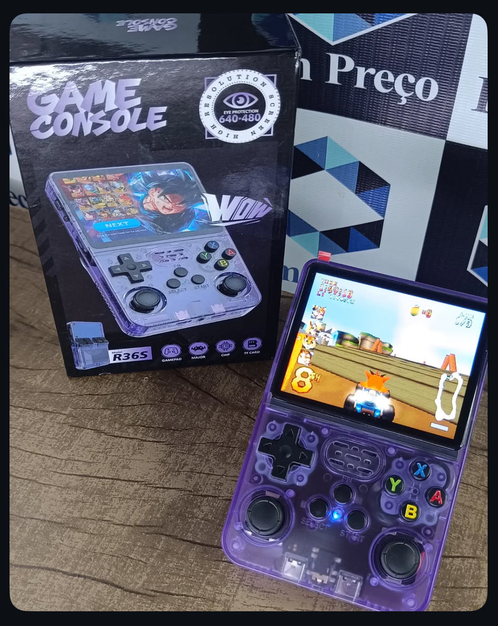 R36S Handeld Game Console