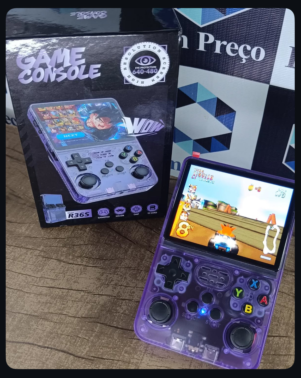 R36S Handeld Game Console