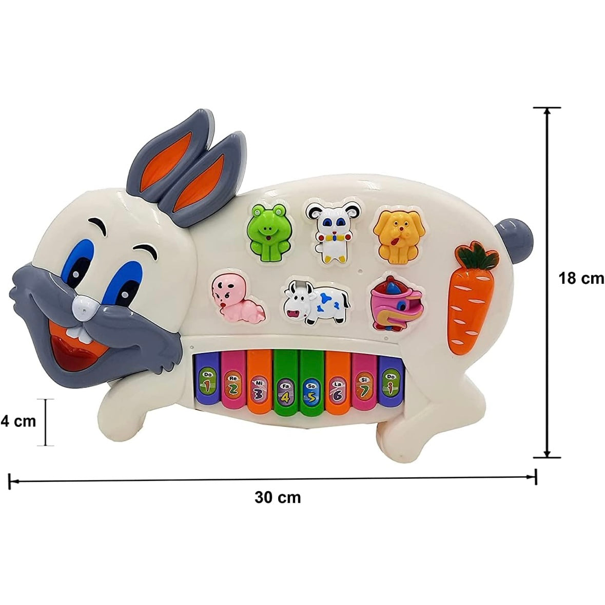 Funny Musical & Educational Rabbit Piano for Kids