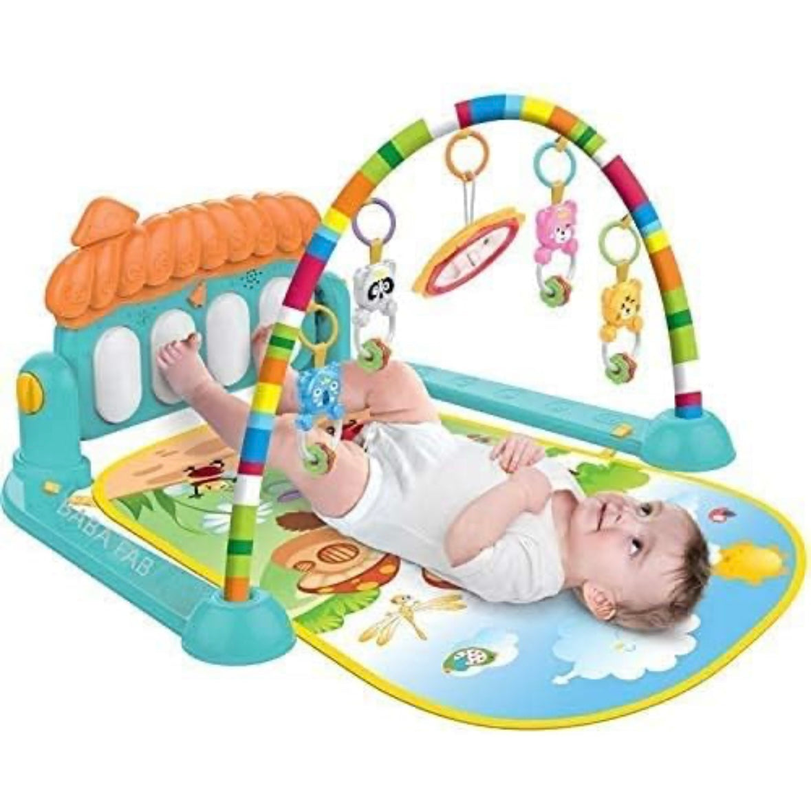 Kick and Play Multi-Function ABS High Grade Plastic Piano Baby Gym and Fitness Rack