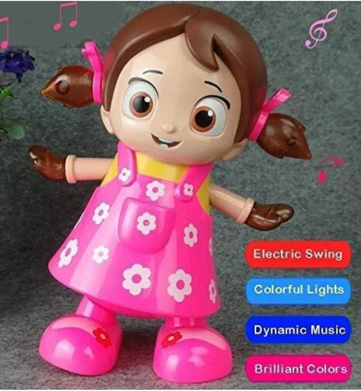 Dancing Doll with Flashing Light
