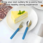 Tedemei Wanderlust Cutlery Kit, Set of 3 pcs