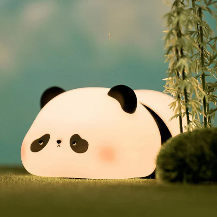 Lazy Panda Silicone Night Light