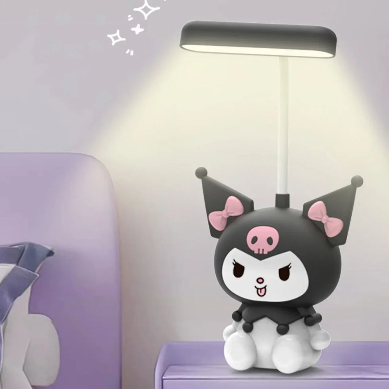 Kuromi Table Lamp for Kids Room