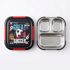 Stainless Steel Lunch Box with 3 Compartment