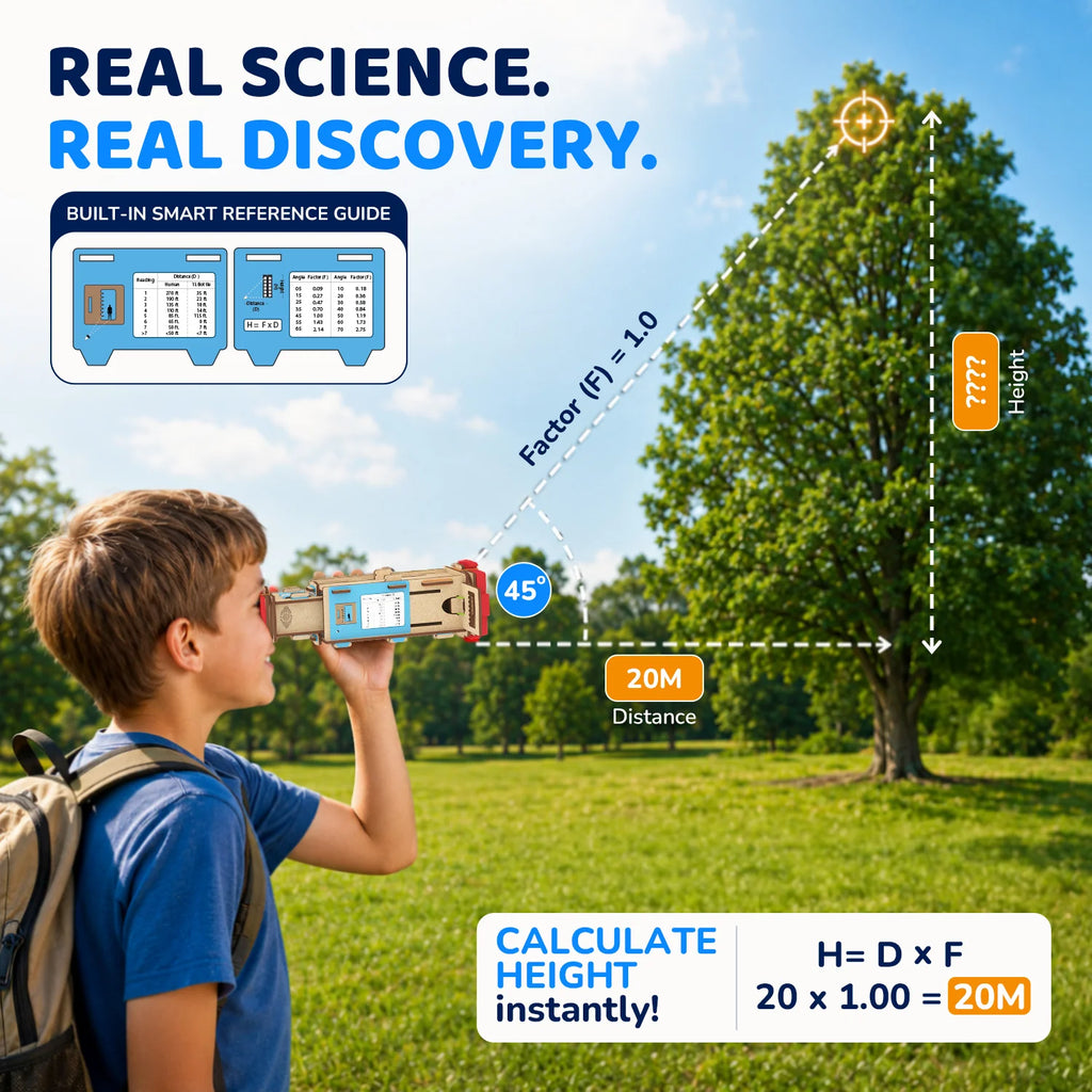 Telescope - 8X Zoom | Ages 8-14 | DIY STEM Construction Toy