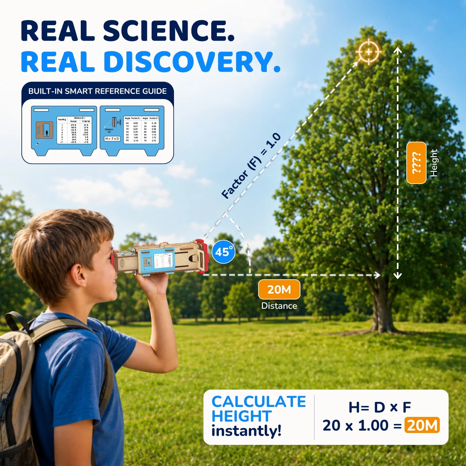 Telescope - 8X Zoom | Ages 8-14 | DIY STEM Construction Toy