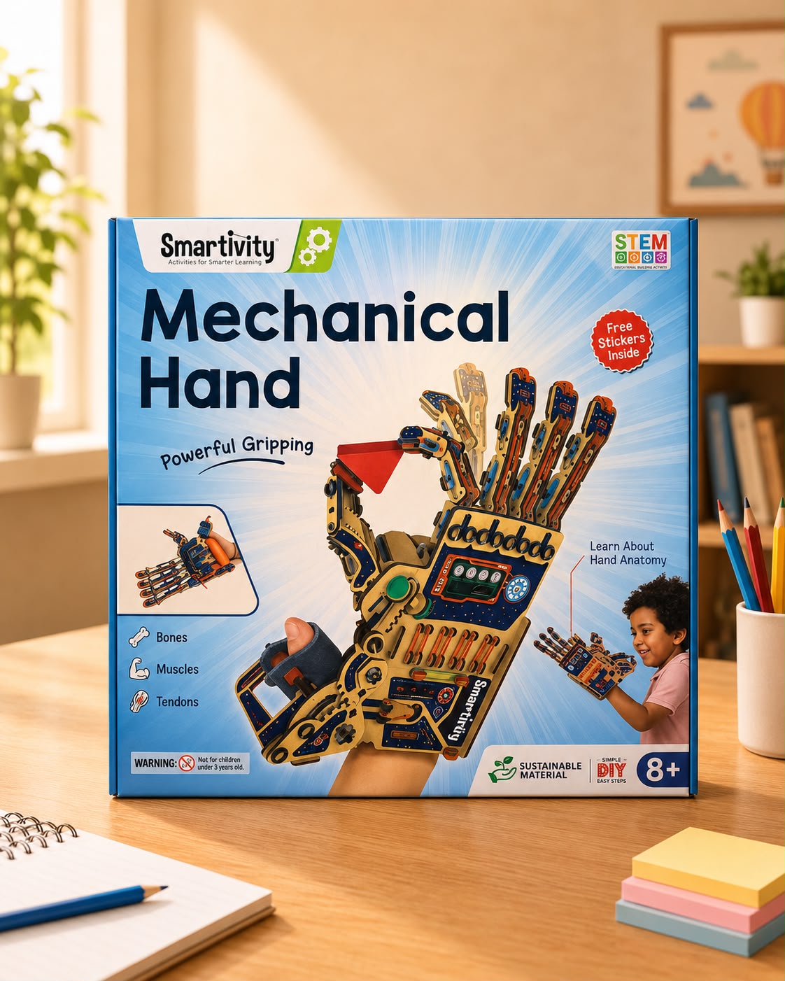 Robotic Mechanical Hand | Ages 8-14 years | Powerful Gripping